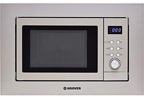 Hoover HM20GX Integrated Microwave, 800 Watts, 20 Litre capacity, Child Lock, Stainless Steel 24cm