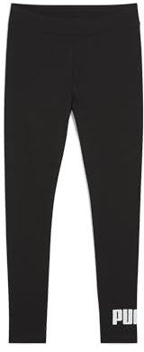 PUMA Damen ESS No. 1 Logo Leggings jogginghose damen, PUMA Black, XL