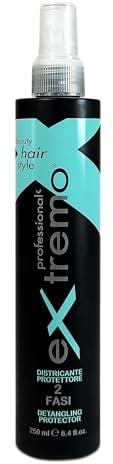 Spray Acondicionador Bifásico 250 ml – Hidratación, Protección y Desenredo sin Aclarado - Brillo y Cuidado para Todo Tipo de Cabello (1 Unidad)