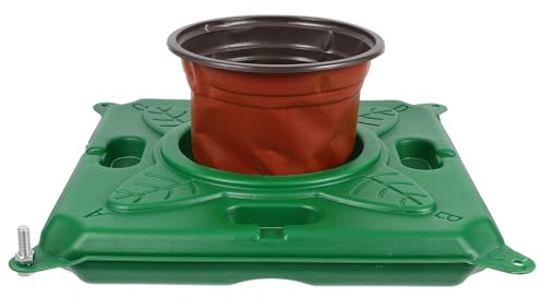 MERRYHAPY Isola Galleggiante per Piante Idroponiche da Specchio d'Acqua Fioriera Galleggiante con Design Flessibile e Resistente per Giardino e Paesaggi Acquatici