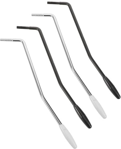 AKOOSY 4 Piezas Palanca de Trémolo para Guitarra Eléctrica Brazo de Metal Rosca para Sistema Tremolo Diseño de Inserción Directa para Afinación Estable Accesorios Profesionales para