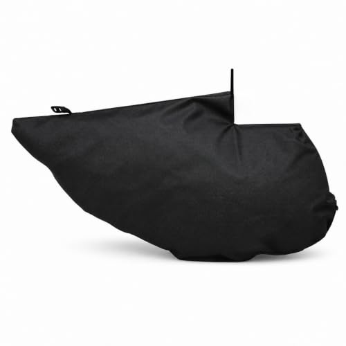 Ferocity Sac collecteur universel pour aspirateur à feuilles 40 l – Non tissé technique, Ø 150 mm, sac collecteur de rechange avec fermeture éclair pour souffleur et aspirateur à feuilles – Attaches