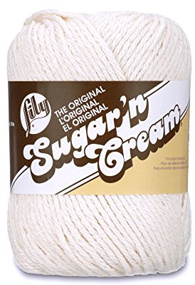 Lily Sugar 'N Cream Yarn-70.9g- Ecrue, Ecru