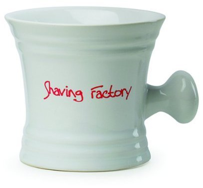 The Shave Factory Shaving Mug - White