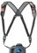 USA Gear DSLR Harnais de Poitrine pour Appareil Photo Avec Boucles à Déclenchement Rapide, Motif Floral en Néoprène et Poches pour Accessoires - Compatible avec Canon, Nikon, Sony et plus