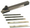 Mini Parting Tool Cut off Holder with 6Pcs HSS Blades for Mini Lathes 8mm Shank