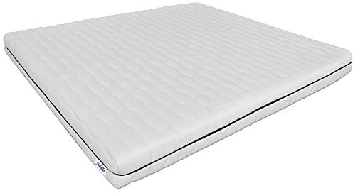 Baldiflex Wolke 11 Komfortschaummatratze, Orthopädische, Härtegrad 2 (H2), Bezug waschbar 60°C, (90 x 220 x 11 cm)