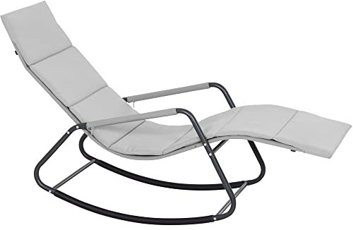 Siena Garden Relax Liege in hellgrau