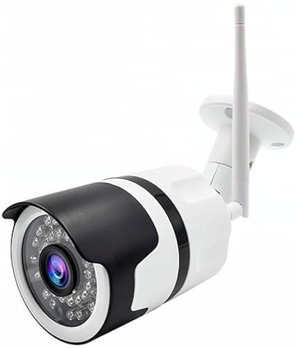 Dopa Dopastore Telecamera di Sorveglianza IP App YOOSEE Connessione Wifi 36 LED Risoluzione HD SD CARD Videosorveglianza con Visione Notturna IP66 Per Esterni e Interni Bianca