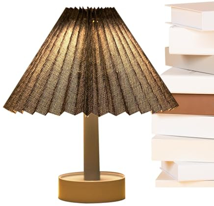 Luz nocturna ajustable | 3 modos de luz de mesa vintage - Lámpara de noche ajustable, iluminación ambiental estética para dormitorio, guardería, mesita de noche