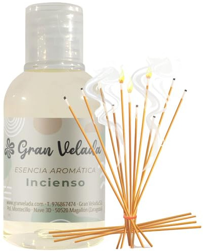 Olio Essenziale di Incenso Orientale | Profumo Intenso e Avvolgente | Ideale per Cosmetici, Saponi e Candele | Note di Neroli, Rosa e Sandalo | Dura a Lungo | Disponibile in Confezione da Litro
