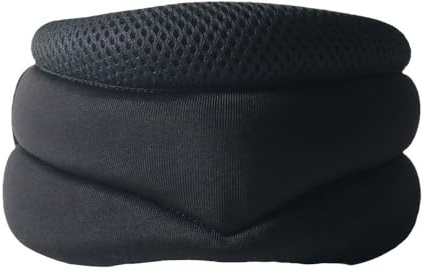 Sixfox Soporte Cervical Anti-Ronquido para Apnea del Sueño, Collar Cervical de Esponja para Alivio de la Presión, Soporte Ergonómico para la Nuca y Cuello, Material Transpirable, para Dormir y Viaje