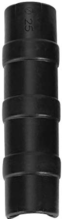 HUIOP Greenhouse Frame Pipe Clamp 8.5cm, ABS+PC Film Connector for 24-26mm Round Tube, Anti and Easy to Use with High and Low Temperature, 100% Pipe Clamp for Greenhouse Film, Black (8.5cm)