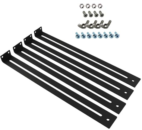 4 Kit Riparazione Per Cassetti Accessori Per La Riparazione Mobili Staffe Hardware Per Montaggio Centrale Per Legno/truciolare/cassetti Per Legno/truciolare/cassettiera