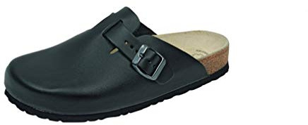 Wörishofer unisex vuxna träskor, svart - 47 EU