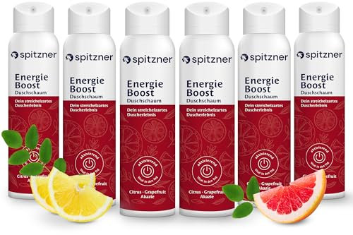 Spitzner Duschschaum Energy (6 x 150 ml)