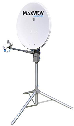 Maxview 55 cm Precision ID Satellite Dish System with Twin LNB