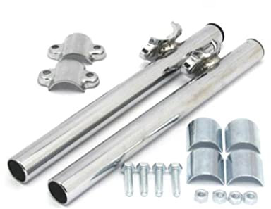 Lenkerstummel Set 26-28mm, Stummellenker Clip-On passend für Moped & Motorrad – Sportlicher Look, einfache Montage