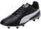 PUMA Unisex King Match Fg/Ag Soccer Shoe, Black White, 42 EU