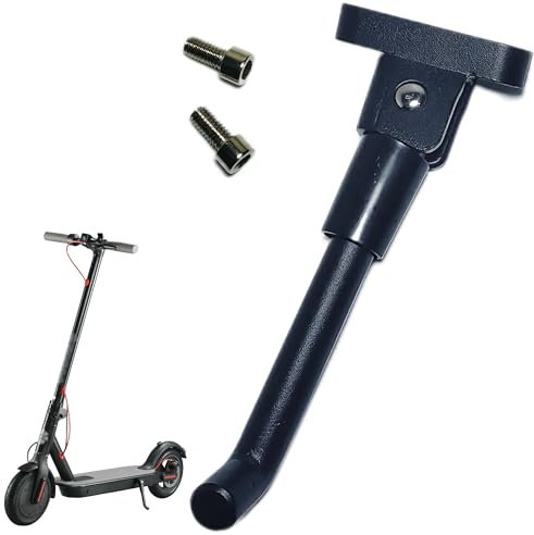 Syiyunran Scooterständer Standfuß Seitenständer Roller Stehen Füße - Schwarz 1pc Unterstützung bar Kickstand Elektrisches Zubehör Ersatz für Xiaomi M365 Basis mit Schrauben
