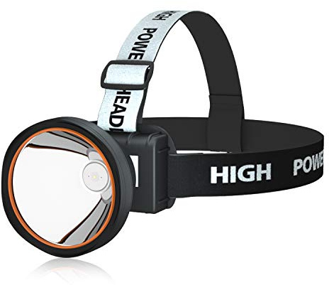 ODEAR Super Bright LED Rechargeable Headlamp Flashlight Torch HeadLamp for Mining Camping Hiking Fishing