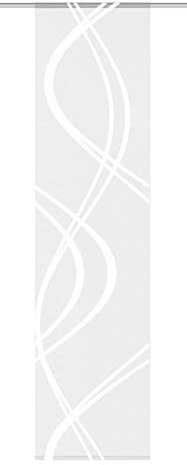 Home Fashion Schiebegardine TIBERO, 245x60 cm, Farbe: Wollweiß