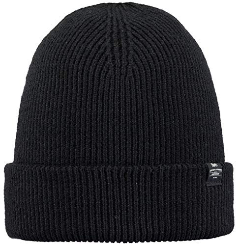Barts Unisex Kinabalu Beanie Baskenmütze, Schwarz (Black 0001), One Size (Herstellergröße: Uni)