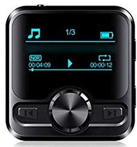 Beatie, 8 GB lettore MP3 Sport, subacqueo, Bluetooth 4.2 impermeabile e IPX6 anti-sudore, Registratore MP3 Bluetooth con clip per lo Sport HiFi, FM + eBook + ripetitore + registrazione + MP3.