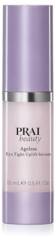 PRAI Ageless Eye Tight Uplift Serum 15ml - Dramatic Instant Eye Lift & Tightening Effect - Anti-Gravity Serum - For Moisturised & Radiant Eyes - Smoothes Wrinkles & Reduces Puffiness