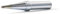 Weller ET AA (4ETAA-1) Lötspitze Meißelform zum Weller Professional WE 1010, Breite 4,6 mm, Dicke 0,8 mm, 1 Stück
