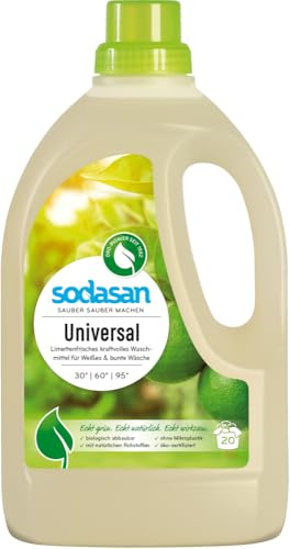 Sodasan Bio Universal Laundry Detergent Lime (2 x 1.50 L)