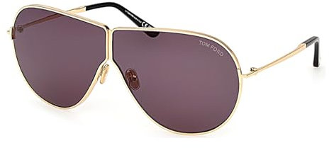 Tom Ford Sonnenbrillen KEATING FT1158 GOLD/BURGUNDY 71/3/135 Unisex