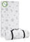 Lilian&Gema Babymatratze, Kindermatratze 60x120 cm, Babybett Matratze Hautfreundlicher Bezug Abnehmbar und Waschbar, Kinderbett oder Reisebett, Weich Atmungsaktiv Baby matratze aus Baumwolle