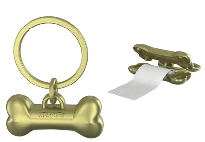 matissa® PawCharm Bark - Medaglietta Cane Personalizzata Targhetta Personalizzata Per Cani Portachiavi Personalizzato - Targhette Personalizzate Con Scomparto Nascosto (Dune, S)