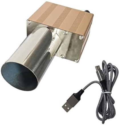 Ksikdeg Ventilatore d'aria portatile portatile portatile barbecue elettrico ventilatore di cottura ventilatore soffietto strumento per esterni
