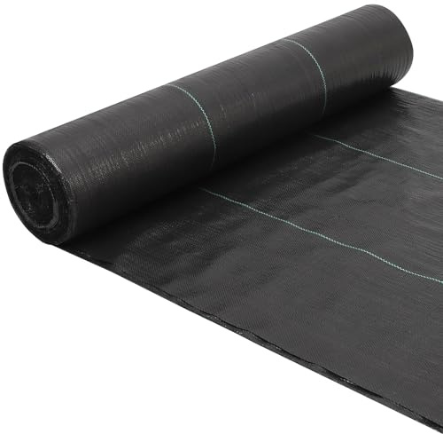 Garvee Tela de Bordado geotextil de Alta Densidad – Resistente, Permeable y Duradera Arte, Costura y Control de malezas – para Manualidades y jardín – Especificaciones: 3.2OZ, 6 * 300FT