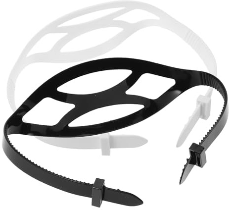 INOOMP Correa de Silicona Elástica para Gafas de Buceo y Snorkel, 2 Piezas, Banda Reemplazable para Máscara de Natación Cómoda para Hombres y Mujeres