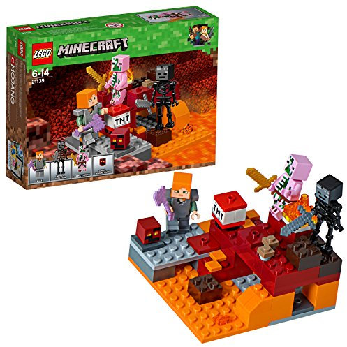 LEGO UK 21139 The Nether Fight Building Block