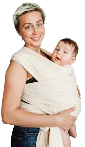 RYLOOBABY® Babytrage Tragetuch Baby Neugeboren - Babytrage Neugeborene ab Geburt - Baby Tragetuch Neugeborene, Kleinkinder - Babytrage ab Geburt - Babytragetücher