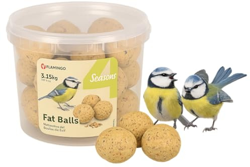 FLAMINGO 4 Seasons Boules De Graisse sans Filet dans Un Seau 35PCS 3,15KG