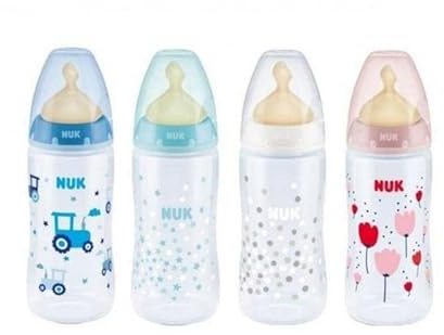 BIBERON NUK TEMPERATURE CONTROL 300 ML LATEX 6-18M