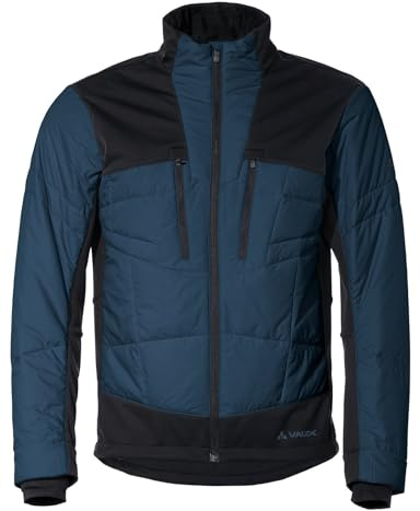 VAUDE Minaki Jacket IV für Herren – Thermo Fahrradjacke mit PrimaLoft Wattierung, wasserdichte & atmungsaktive Windjacke, Fahrrad Jacke für Herren – Ideal für MTB & Radtouren
