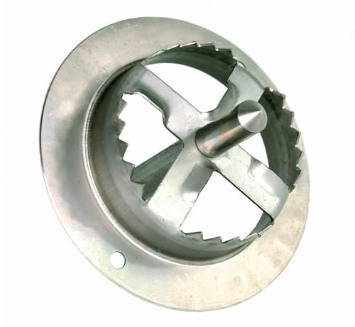 Premium Styroporschneider, Durchmesser 65 mm, Tiefe 21 mm, Edelstahl, hohe Qualität