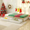 ComfortXL Kinderbett Massivholzbett 90X200 mit 2 Schubladen und Lattenrost Modernes Einzelbett aus Holz mit Bettkasten