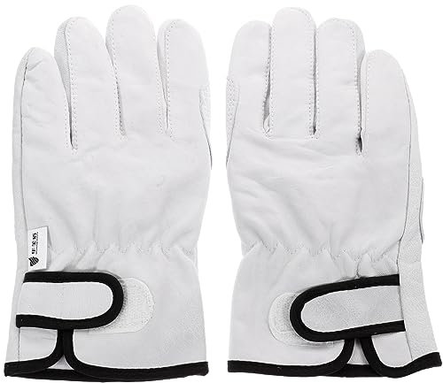 LALAFINA Guantes Soldadura Ignífugos Algodón Mangas Ajustables Guanteletes Soldadura