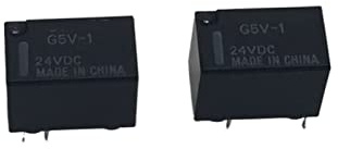 Reläer 10 st G5V-1-24V G5V-1-DC24V G5V-1-24VDC G5V-1 24VDC 1A 6Pin