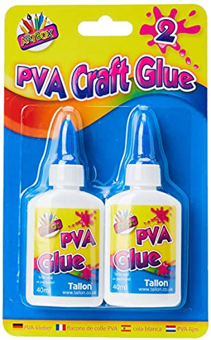 ART BOXArtbox 40ml PVA Glue Bottle (Pack of 2)