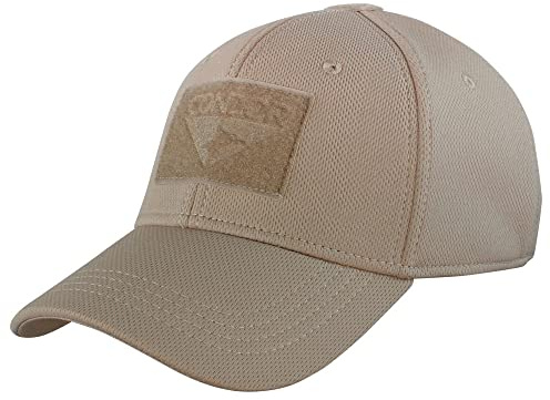 Condor Gorra de béisbol táctica para Hombre, Canela, L