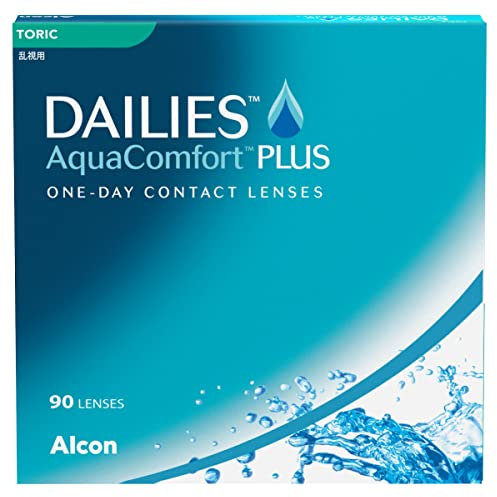 Dailies AquaComfort Plus Toric Tageslinsen weich | 90 Stück | BC 8.8 mm | DIA 14.4 mm | CYL -00.75 | ACHSE 90 | -04.00 Dioptrien