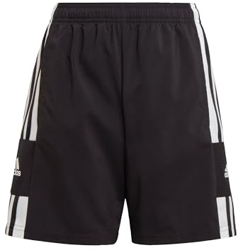 Adidas Unisex Kinder Squadra 21 Woven Shorts, Black/White, 9-10 Years